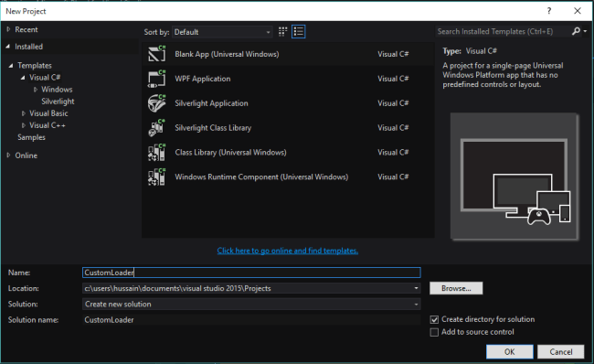 Custom Loader In Microsoft Blend